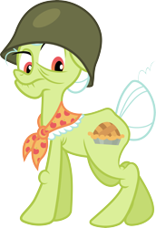 Size: 6000x8706 | Tagged: safe, artist:cooltomorrowkid, character:granny smith, absurd resolution, female, helmet, simple background, solo, transparent background, vector
