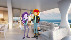 Size: 1500x850 | Tagged: safe, artist:mytri-atari, character:sonata dusk, character:starlight glimmer, character:sunset shimmer, equestria girls:mirror magic, g4, my little pony: equestria girls, my little pony:equestria girls, spoiler:eqg specials, equestria guys, female, male, rule 63, sunset glare