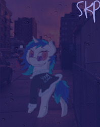 Size: 2130x2688 | Tagged: safe, artist:sketchpon, character:dj pon-3, character:vinyl scratch, aesthetic, clothing, sweater