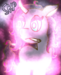 Size: 539x666 | Tagged: safe, artist:sketchpon, community related, character:oleander, them's fightin' herds, glow