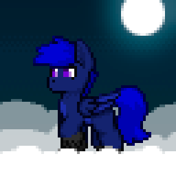 Size: 256x256 | Tagged: safe, artist:n_thing, oc, oc:neutrino burst, species:hippogriff, animated, claws, pixel art, walk cycle, walking, wings