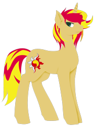Size: 1500x2000 | Tagged: safe, artist:mytri-atari, character:sunset shimmer, species:pony, species:unicorn, my little colt, rule 63, simple background, sunset glare, transparent background