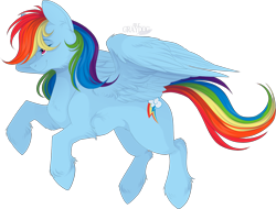 Size: 1577x1197 | Tagged: safe, artist:mrgdog, character:rainbow dash, species:pegasus, species:pony, female, mare, simple background, solo, transparent background