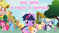 Size: 1280x720 | Tagged: safe, artist:bigsnusnu, character:applejack, character:fluttershy, character:pinkie pie, character:rainbow dash, character:rarity, character:spike, character:twilight sparkle, oc:dusk shine, species:earth pony, species:pegasus, species:pony, species:unicorn, comic:dusk shine in pursuit of happiness, ship:rarilight, ship:sparity, ship:twidash, ship:twijack, ship:twinkie, ship:twishy, dusk shine gets all the mares, duskdash, duskjack, duskpie, duskshy, female, half r63 shipping, harem, male, mane seven, mane six, rarishine, rule 63, shipping, straight, teary eyes, twilight's harem, unicorn dusk shine