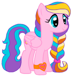 Size: 902x932 | Tagged: safe, artist:pokeponyeq, character:ploomette, species:pegasus, species:pony, female, simple background, solo, transparent background