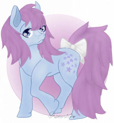 Size: 340x366 | Tagged: safe, artist:dreamilil, character:blue belle (g1), species:pony, g1, female, solo