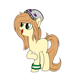 Size: 1200x1200 | Tagged: safe, artist:arrgus-korr, base used, oc, oc only, species:earth pony, species:pony, bracelet, cap, clothing, female, full body, gamer, hat, jewelry, mare, simple background, solo, transparent background, vector