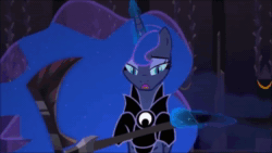 Size: 854x480 | Tagged: safe, artist:sillyfillystudios, edit, character:king sombra, character:nightmare moon, character:princess luna, species:pony, animated, demoman, dubs, fall of the crystal empire, merasmus, sound, team fortress 2, video, webm