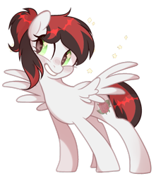 Size: 955x1080 | Tagged: safe, artist:unichan, oc, oc only, oc:siren, species:pegasus, species:pony, female, mare, simple background, solo, transparent background, ych result