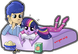 Size: 1070x747 | Tagged: safe, artist:ch0c0butt, character:flash sentry, character:twilight sparkle, ship:flashlight, my little pony:equestria girls, female, male, shipping, straight