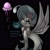Size: 1280x1280 | Tagged: safe, artist:tawnysweet, character:princess skystar, species:pony, species:seapony (g4), inktober, g4, my little pony: the movie (2017), angler seapony, bioluminescent, black background, dialogue, female, freckles, glow, inktober 2019, jellyfish, mare, simple background, solo, text