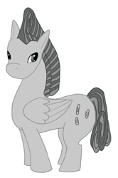 Size: 784x1184 | Tagged: safe, artist:alicorn, oc, oc only, oc:clippony, ponysona, species:pegasus, species:pony, artificial intelligence, less wrong, paperclip maximizer, rule 85, solo