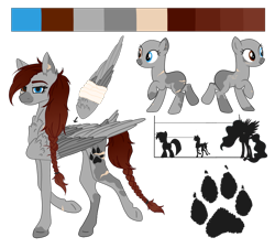 Size: 1000x899 | Tagged: safe, artist:clarissa0210, oc, oc:silver storm, species:pony, female, mare, reference sheet, solo