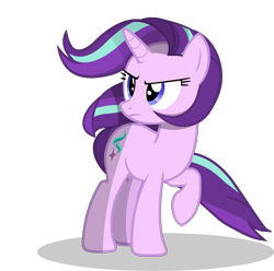 Size: 4299x4272 | Tagged: safe, artist:duskyzombie, character:starlight glimmer, species:pony, species:unicorn, female, mare, simple background, solo, transparent background, vector