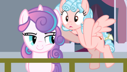 Size: 1280x720 | Tagged: safe, artist:darkgloones, character:cozy glow, character:princess flurry heart, species:alicorn, species:pegasus, species:pony, a better ending for cozy, attempted murder, crystal empire, older, older cozy glow, older flurry heart, youtube link