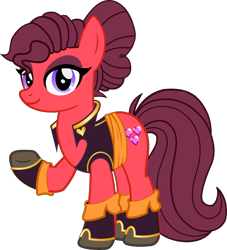 Size: 8570x9444 | Tagged: safe, artist:warszak, oc, oc:lovestone, species:earth pony, species:pony, female, mare, pirate, simple background, solo, transparent background, vector