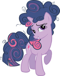 Size: 2176x2756 | Tagged: safe, artist:midnite99, character:twilight sparkle, character:twilight sparkle (unicorn), species:pony, species:unicorn, episode:friendship is magic, g4, my little pony: friendship is magic, female, lidded eyes, mare, messy mane, raised hoof, simple background, smiling, solo, transparent background, vector