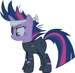 Size: 2491x2408 | Tagged: safe, artist:midnite99, character:twilight sparkle, character:twilight sparkle (unicorn), species:pony, species:unicorn, episode:it's about time, g4, my little pony: friendship is magic, female, future twilight, simple background, solo, transparent background, vector