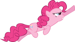 Size: 3272x1832 | Tagged: safe, artist:midnite99, character:pinkie pie, simple background, transparent background, vector