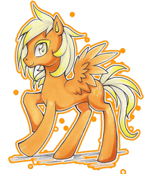 Size: 800x961 | Tagged: safe, artist:ailish, oc, oc only, oc:fire star, species:pegasus, species:pony, simple background, solo, transparent background