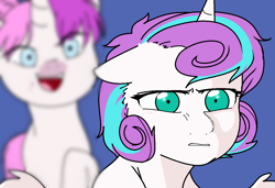 Size: 1224x838 | Tagged: safe, artist:sirena-flitter, character:princess flurry heart, oc, species:alicorn, species:crystal pony, species:pony, species:unicorn, older, older flurry heart, story included