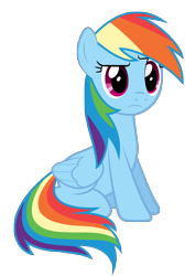 Size: 3352x5000 | Tagged: safe, artist:rubez2525, character:rainbow dash, absurd resolution, simple background, transparent background, vector