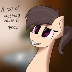 Size: 2000x2000 | Tagged: safe, artist:valthonis, oc, oc only, species:pony, blurred background, smiling