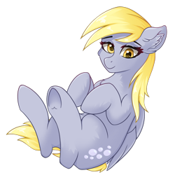 Size: 1024x1024 | Tagged: safe, artist:nathayro37, character:derpy hooves, species:pegasus, species:pony, ear fluff, female, mare, simple background, solo, transparent background