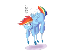 Size: 1024x768 | Tagged: safe, artist:lumepone, character:rainbow dash, female, flying, llama, llamafied, simple background, solo, species swap, transparent background