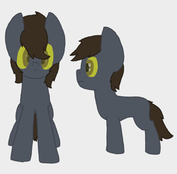 Size: 1438x1409 | Tagged: safe, artist:derpy_the_duck, oc, oc:davis, species:earth pony, species:pony, ghost, ghost pony, reference sheet, solo