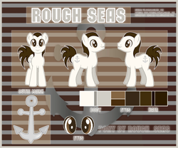 Size: 1920x1600 | Tagged: safe, artist:angelina-pax, oc, oc:rough seas, species:earth pony, species:pony, commission, solo, ych result