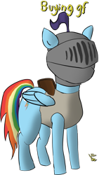 Size: 1125x2000 | Tagged: safe, artist:frostclaw, character:rainbow dash, species:pony, newbie artist training grounds, armor, atg 2020, buying gf, runescape, simple background, transparent background