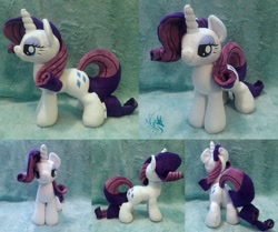 Size: 1280x1069 | Tagged: safe, artist:fire-topaz, character:rarity, species:pony, irl, photo, plushie, solo