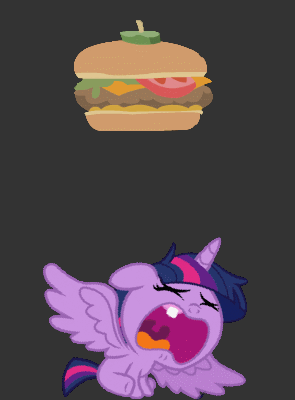 Size: 295x400 | Tagged: safe, artist:ma.no.m.ca, artist:ravecrocker, character:twilight sparkle, character:twilight sparkle (alicorn), species:alicorn, species:pony, episode:ail-icorn, my little pony:equestria girls, spoiler:interseason shorts, absurd resolution, abuse, animated, baby, baby pony, babylight sparkle, borgarposting, burger, cheeseburger, context is for the weak, crying, cute, eyes closed, female, food, gif, gifcam, gray background, hamburger, high res, oecake, plate, simple background, solo, tooth, twiabetes, twilybuse, vector, wat, younger