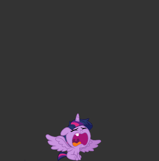 Size: 662x670 | Tagged: safe, artist:ma.no.m.ca, artist:ravecrocker, character:twilight sparkle, character:twilight sparkle (alicorn), species:alicorn, species:pony, episode:ail-icorn, my little pony:equestria girls, spoiler:interseason shorts, absurd resolution, abuse, animated, baby, baby pony, babylight sparkle, banana, context is for the weak, crying, do you like bananas?, eyes closed, female, foal, food, fruit, gif, gifcam, gray background, high res, oecake, plate, simple background, solo, tooth, twilybuse, vector, wat, younger