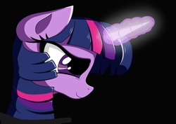 Size: 3508x2480 | Tagged: safe, artist:itchystomach, character:twilight sparkle, species:pony, species:unicorn, female, magic, solo