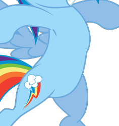 Size: 3561x3777 | Tagged: safe, artist:emberfiremane, edit, character:rainbow dash, species:pegasus, species:pony, episode:may the best pet win, g4, my little pony: friendship is magic, belly, bipedal, cropped, featureless crotch, female, high res, pictures of bellies, pose, puffed chest, simple background, solo, transparent background, vector, vector edit, wings