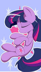 Size: 1464x2603 | Tagged: safe, artist:itchystomach, character:twilight sparkle, species:pony, species:unicorn, g4, digital art, female, solo, wallpaper