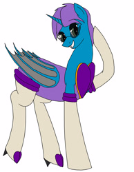 Size: 1986x2557 | Tagged: safe, artist:timejumper, derpibooru original, oc, oc only, oc:sage boline, species:bat pony, species:pony, species:unicorn, alternate outfits, bayonetta, bodysuit, boots, clothing, evening gloves, glasses, gloves, heart, long gloves, rouge the bat, shoes, sonic the hedgehog (series), thigh boots, witch