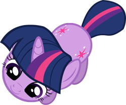 Size: 5000x4175 | Tagged: safe, artist:sidorovich, character:twilight sparkle, absurd resolution, cute, looking up, simple background, smiling, transparent background, vector