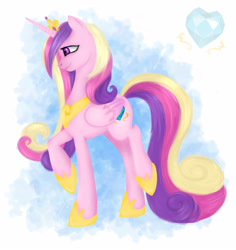 Size: 4099x4341 | Tagged: dead source, safe, artist:ouyrof, character:princess cadance, species:alicorn, species:pony, absurd resolution, female, mare, solo