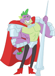 Size: 7202x9901 | Tagged: safe, artist:multiversecafe, character:spike, absurd resolution, beefspike, dreamworks face, male, simple background, solo, transparent background, vector