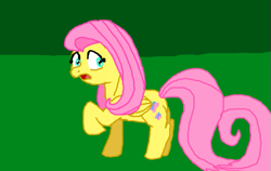 Size: 773x487 | Tagged: safe, artist:etech, character:fluttershy, impossibly long tail, long tail, tail extensions