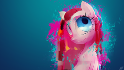 Size: 1920x1080 | Tagged: safe, artist:iopichio, artist:jave-the-13, character:pinkamena diane pie, character:pinkie pie, female, solo