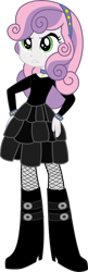 Size: 622x1920 | Tagged: safe, artist:secret-asian-man, character:sweetie belle, meanie belle, my little pony:equestria girls, female, simple background, solo, transparent background
