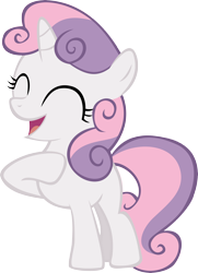 Size: 5582x7724 | Tagged: safe, artist:pangbot, character:sweetie belle, absurd resolution, cute, diasweetes, female, simple background, solo, transparent background, vector