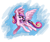 Size: 1500x1250 | Tagged: safe, artist:halotheme, character:princess cadance, character:twilight sparkle, species:alicorn, species:pony, species:unicorn, abstract background