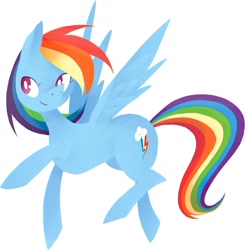 Size: 1280x1305 | Tagged: safe, artist:starrypon, artist:white-momo, character:rainbow dash, female, solo