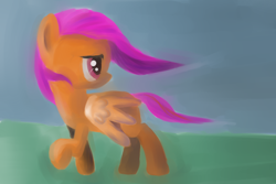 Size: 1536x1024 | Tagged: safe, artist:khyperia, character:scootaloo, female, solo