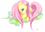 Size: 4051x2957 | Tagged: dead source, safe, artist:khyperia, character:fluttershy, female, simple background, solo, transparent background, vector